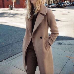 CLUB MONACO Classic Daylina Wool Coat
